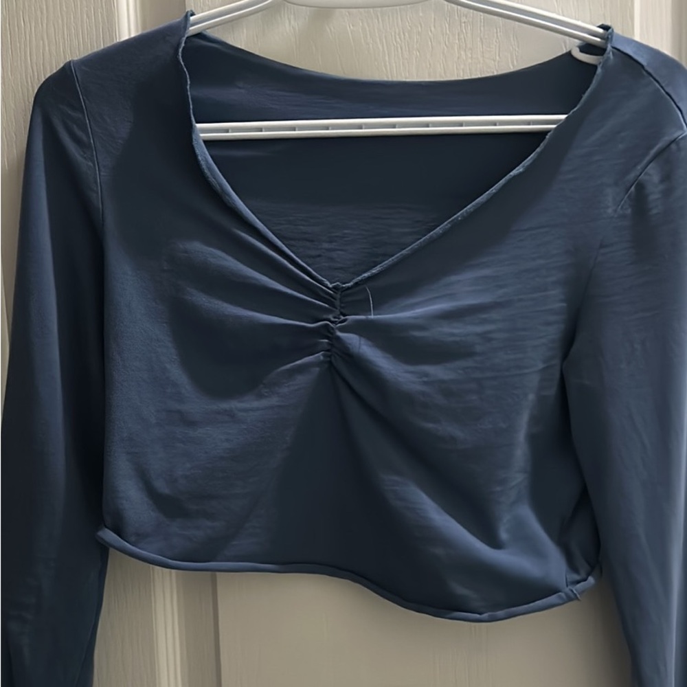 Elegant Blue Women's Top